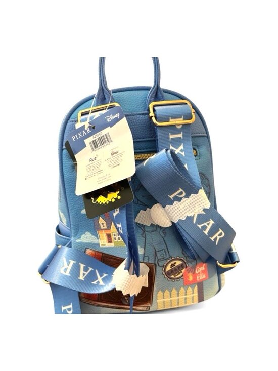 carl and ellie mini backpack Pixar Up Mailbox Paint tone hardware Disney UP Movie Mini Backpack